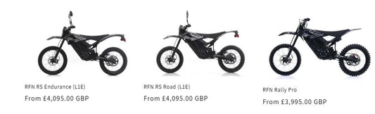 Electric Dirt Bikes Northern Ireland