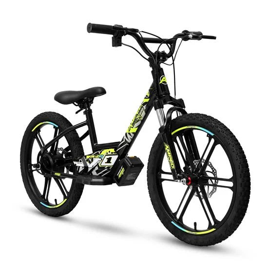 Amped A20 Black 300w Electric Kids Balance Bike