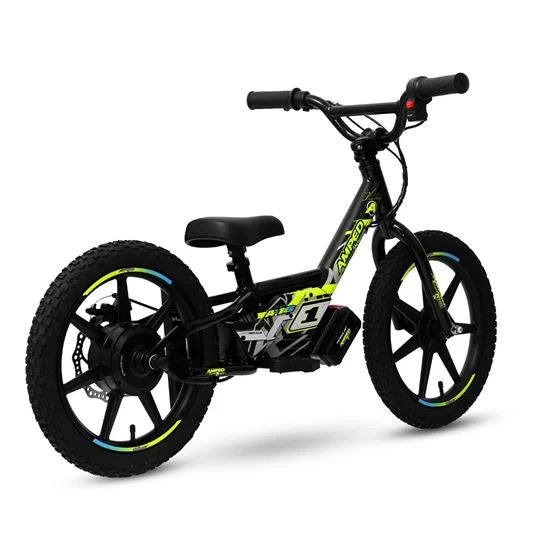 Amped A16 Black or White 180w Electric Kids Balance Bike