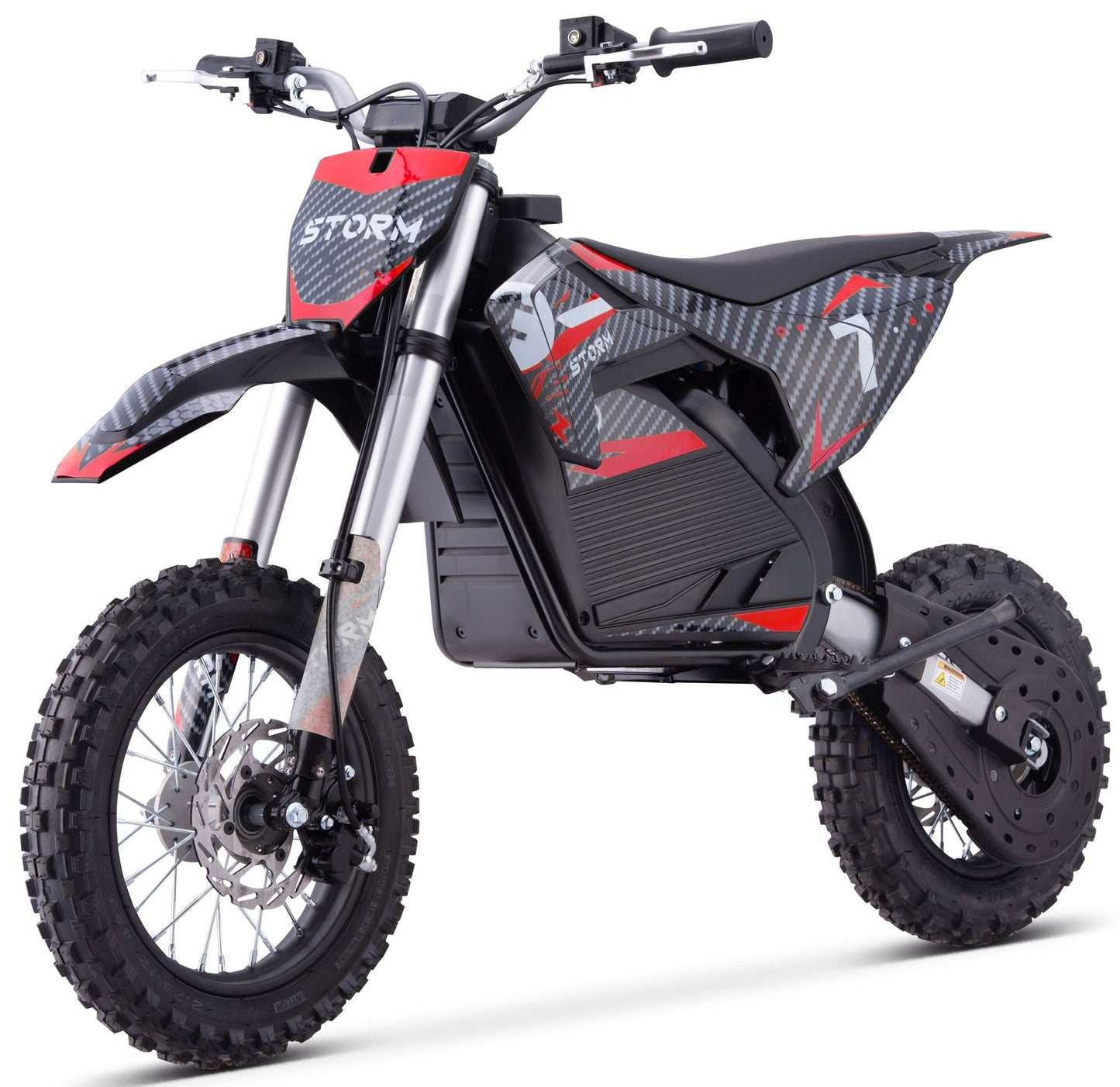 Kids 1200w 48v Electric Dirt Bike 12/10